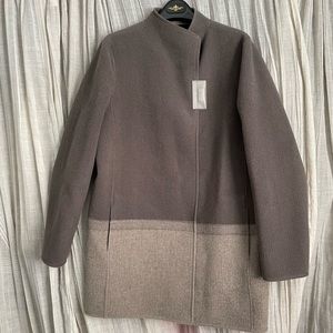Lafayette 148 wool cocoon coat